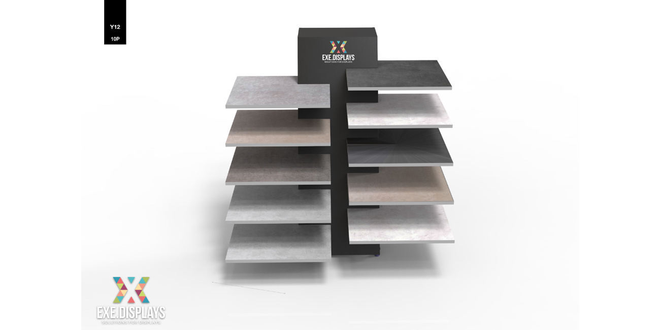 EXE. Display Y Series Compact Display Stand