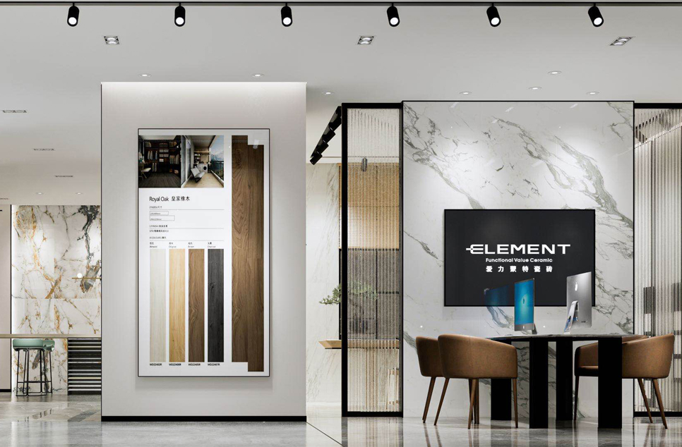 Element Ceramics Showroom For Porcelain Tiles