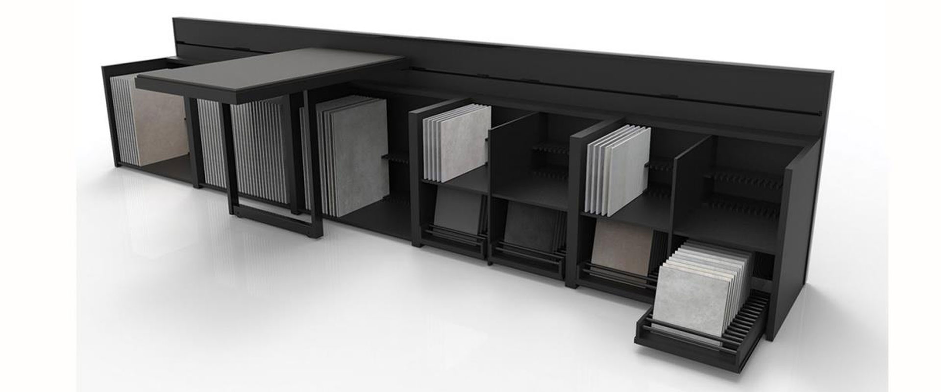 Display Products For Multiple Building Materials