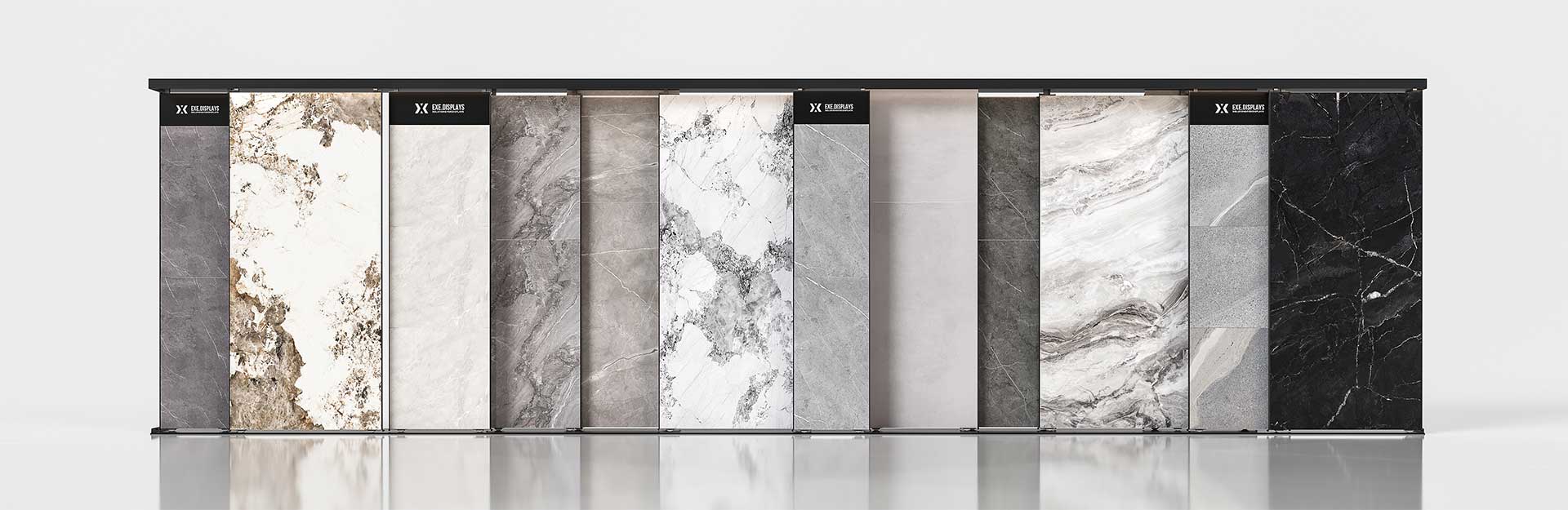 Display Products For Multiple Building Materials